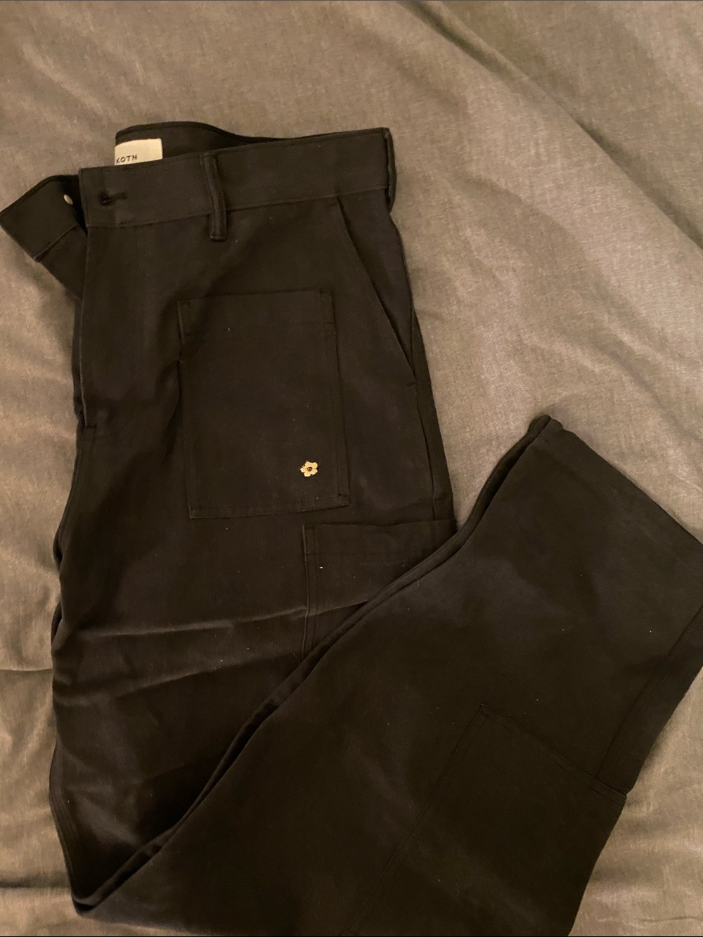 KOTN Men's Black Explorer Cargo Pants